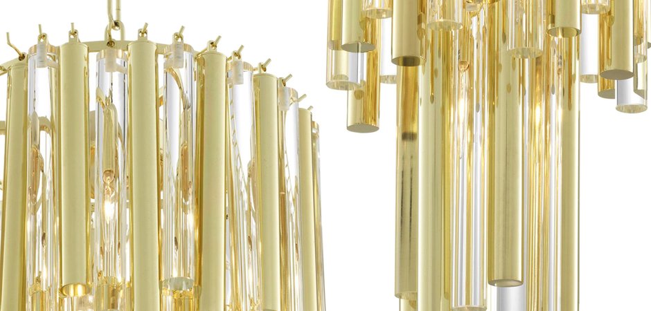 Люстра Eichholtz Chandelier Gigi S Gold Люстра Eichholtz Chandelier Gigi S Gold - Loft-Concept в Волгограде