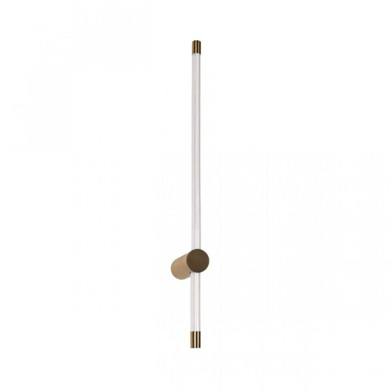 Бра светодиодное Trumpet Tube Gold 83 см Золотой Белый Бра светодиодное Trumpet Tube Gold 83 см Золотой Белый в Волгограде | Loft Concept