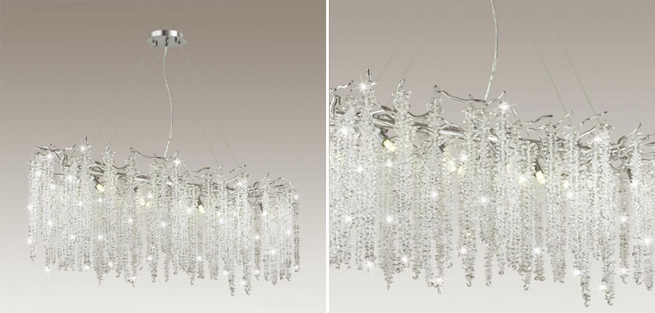 Люстра Fairy Tree Silver на 12 ламп Люстра Fairy Tree Silver на 12 ламп - Loft-Concept в Волгограде
