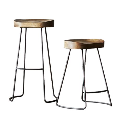 Барный стул The Tractor Bar&Dining Stool Древесина Черный Барный стул The Tractor Bar&Dining Stool Древесина Черный в Волгограде | Loft Concept