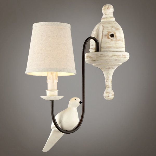 Бра Norman Bird Wall Lamp one ivory ( слоновая кость ) Бра Norman Bird Wall Lamp one ivory ( слоновая кость ) в Волгограде | Loft Concept