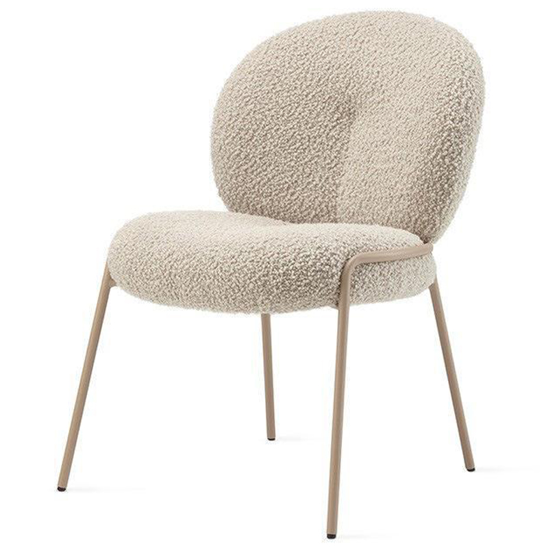 Стул Lyons Boucle Chair Бежевый Золотой Стул Lyons Boucle Chair Бежевый Золотой в Волгограде | Loft Concept