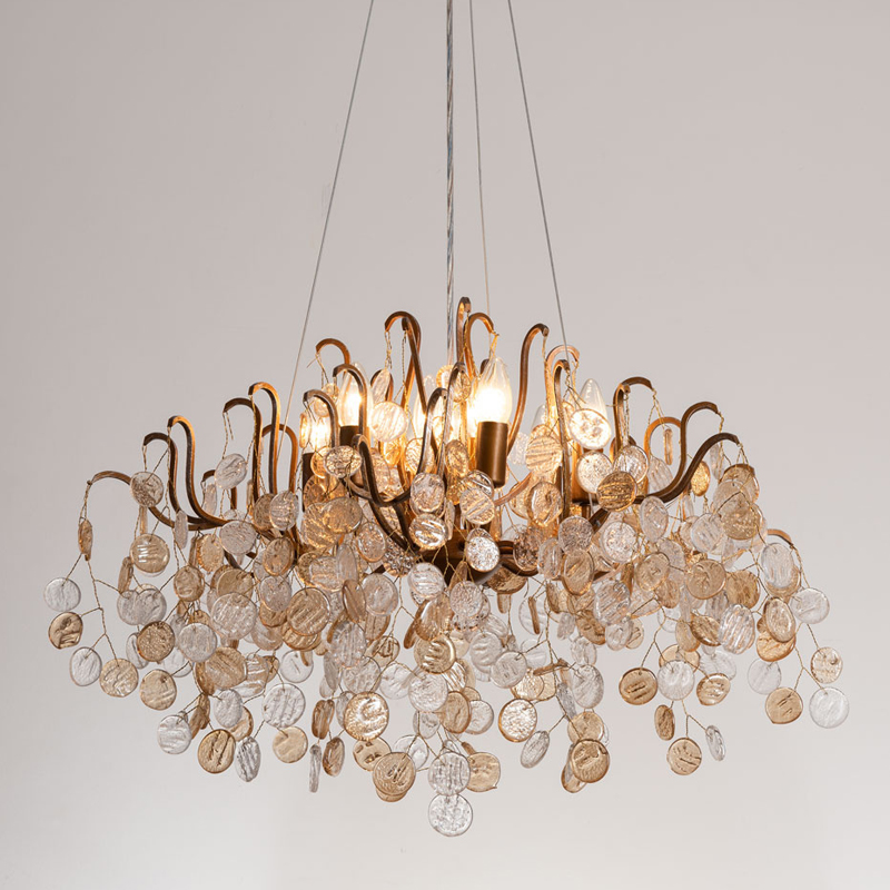 Люстра FAIRYTREE Chandelier Amber Pendants 80 Бронза Люстра FAIRYTREE Chandelier Amber Pendants 80 Бронза в Волгограде | Loft Concept