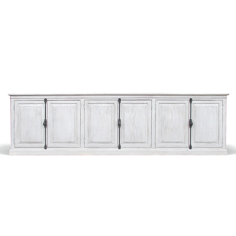 Комод длинный в стиле прованс Haldor Provence HARMONIE Glacier White Белый Белый Комод длинный в стиле прованс Haldor Provence HARMONIE Glacier White Белый Белый в Волгограде | Loft Concept