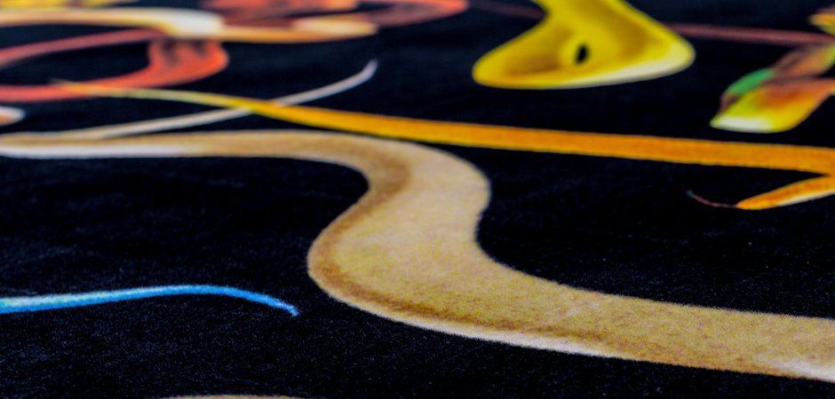 Ковер Seletti Rectangular Rug Snakes Ковер Seletti Rectangular Rug Snakes - Loft-Concept в Волгограде