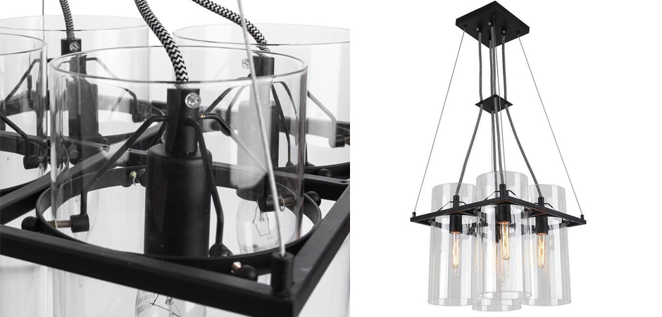 Люстра Glass Cylinder Chandelier Люстра Glass Cylinder Chandelier - Loft-Concept в Волгограде
