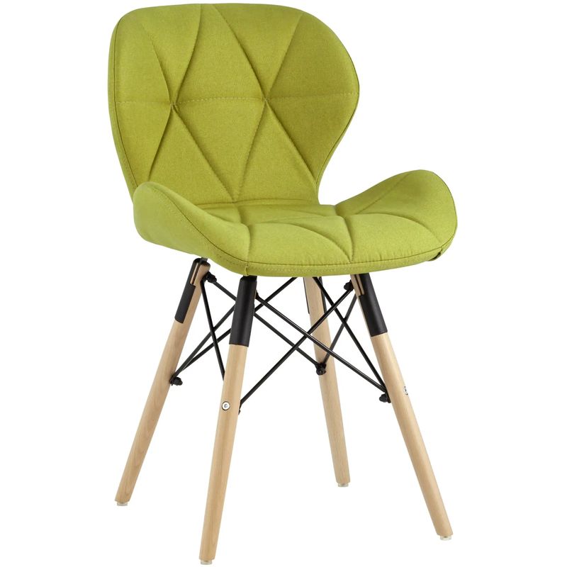 Стул Jeroen Chair Рогожка Цвет Лайм Лайм Древесина Черный Стул Jeroen Chair Рогожка Цвет Лайм Лайм Древесина Черный в Волгограде | Loft Concept