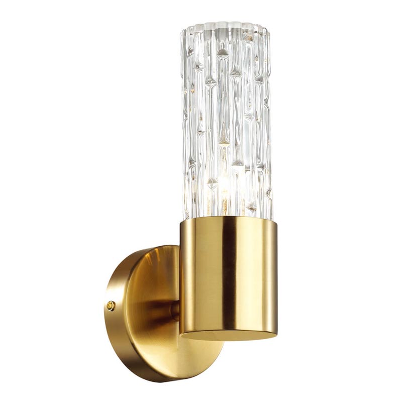 Бра Lorinda Wall lamp Прозрачный (Transparent) Золотой Бра Lorinda Wall lamp Прозрачный (Transparent) Золотой в Волгограде | Loft Concept