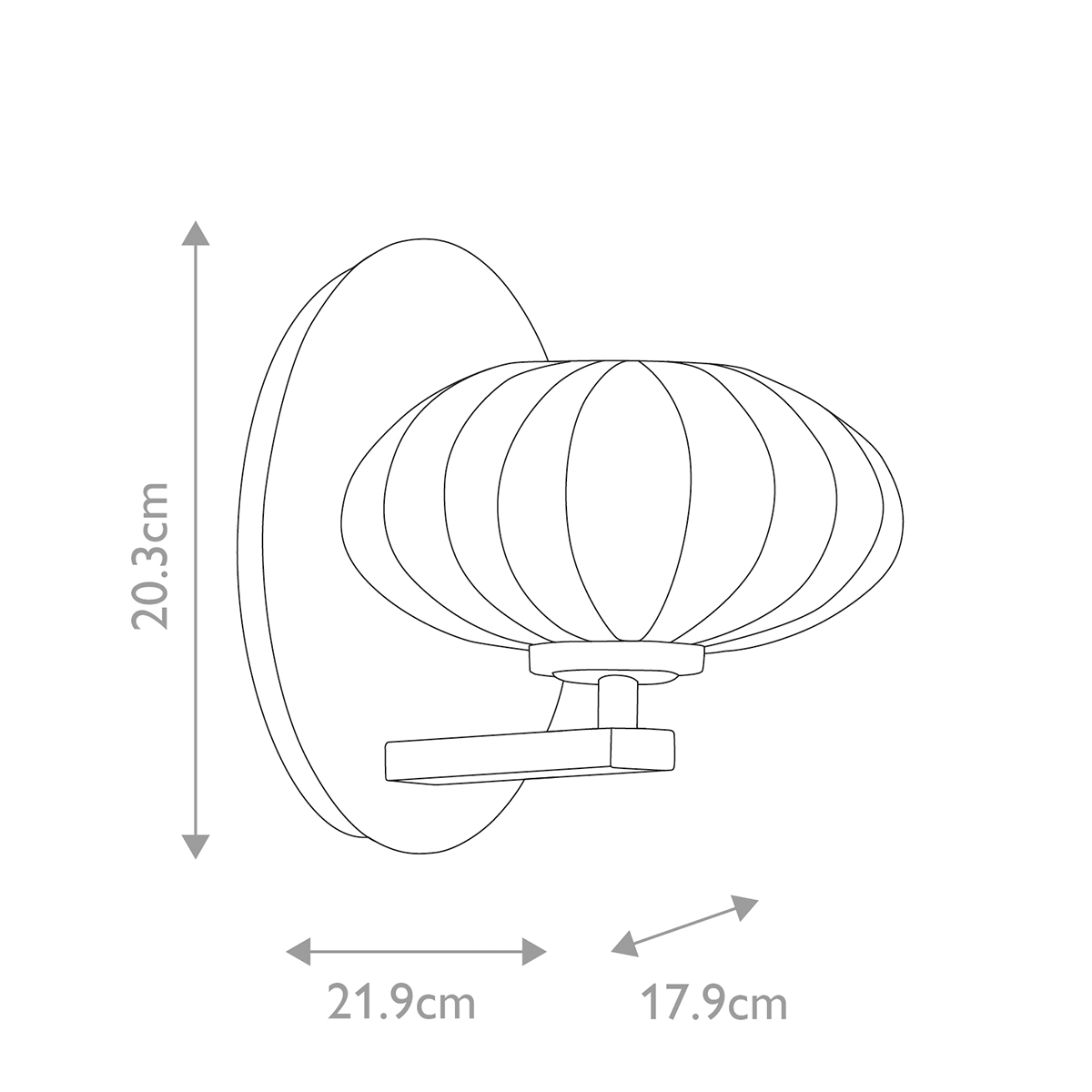 Бра с круглым плафон из матового белого стекла Kichler в Волгограде