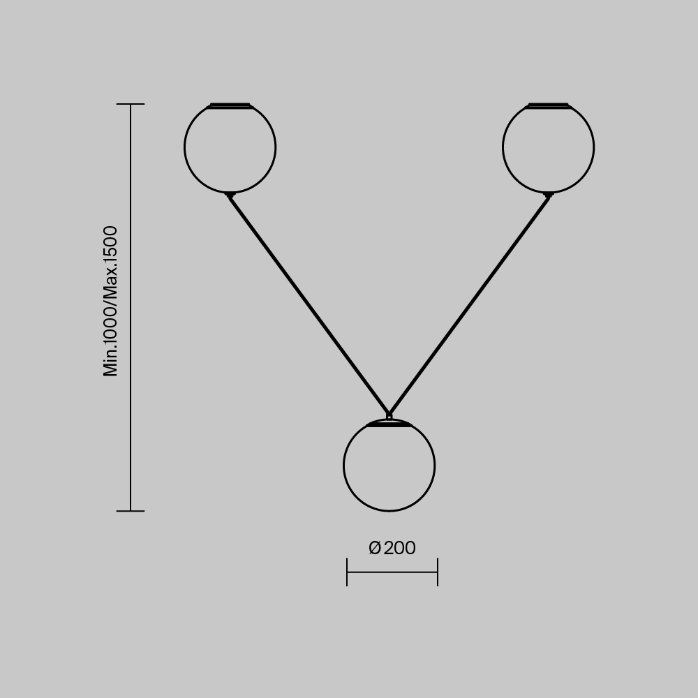Подвесной светильник Twins 3000К 26Вт в Волгограде