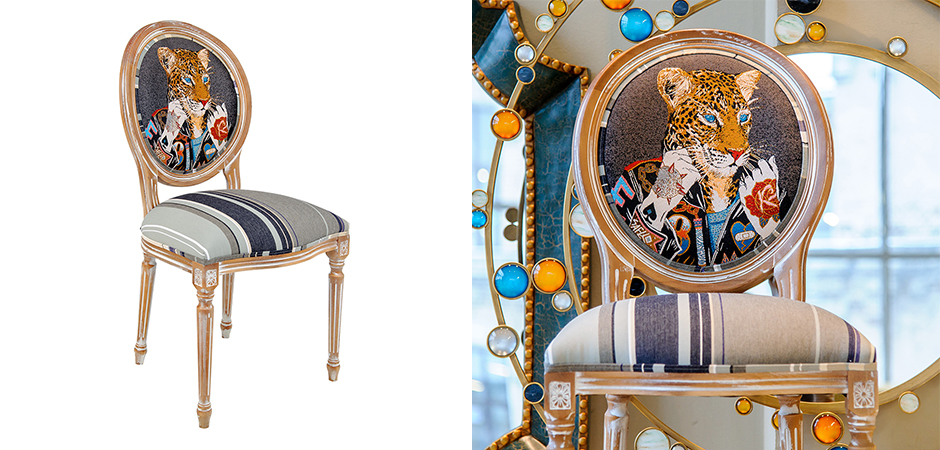 Стул Crazy Leopard Grey Стул Crazy Leopard Grey - Loft-Concept в Волгограде
