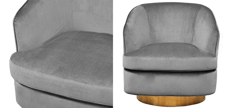 Кресло Stardust Armchair Grey Кресло Stardust Armchair Grey - Loft-Concept в Волгограде