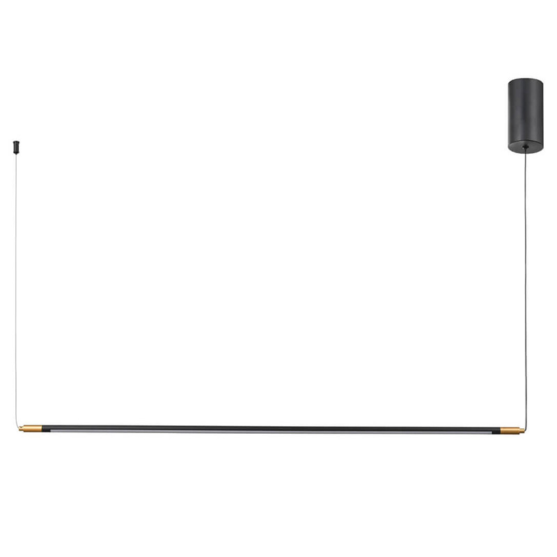 Подвесной светильник Drawing Line Gold Black Linear Золотой Черный Подвесной светильник Drawing Line Gold Black Linear Золотой Черный в Волгограде | Loft Concept