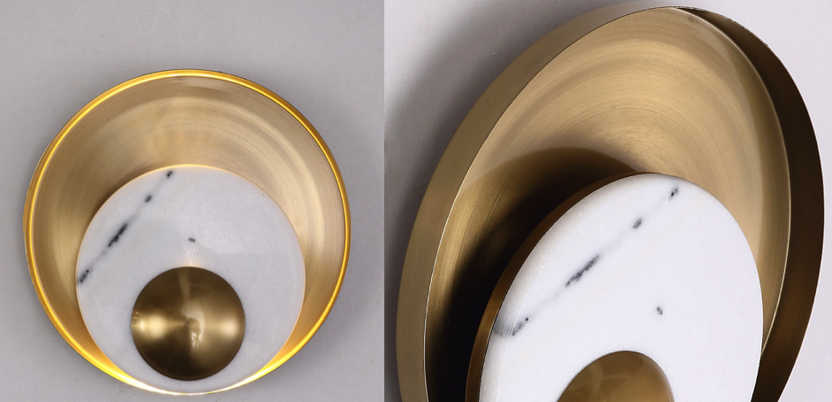Бра Ginger & Jagger Pearl WALL LAMP round gold Бра Ginger & Jagger Pearl WALL LAMP round gold - Loft-Concept в Волгограде