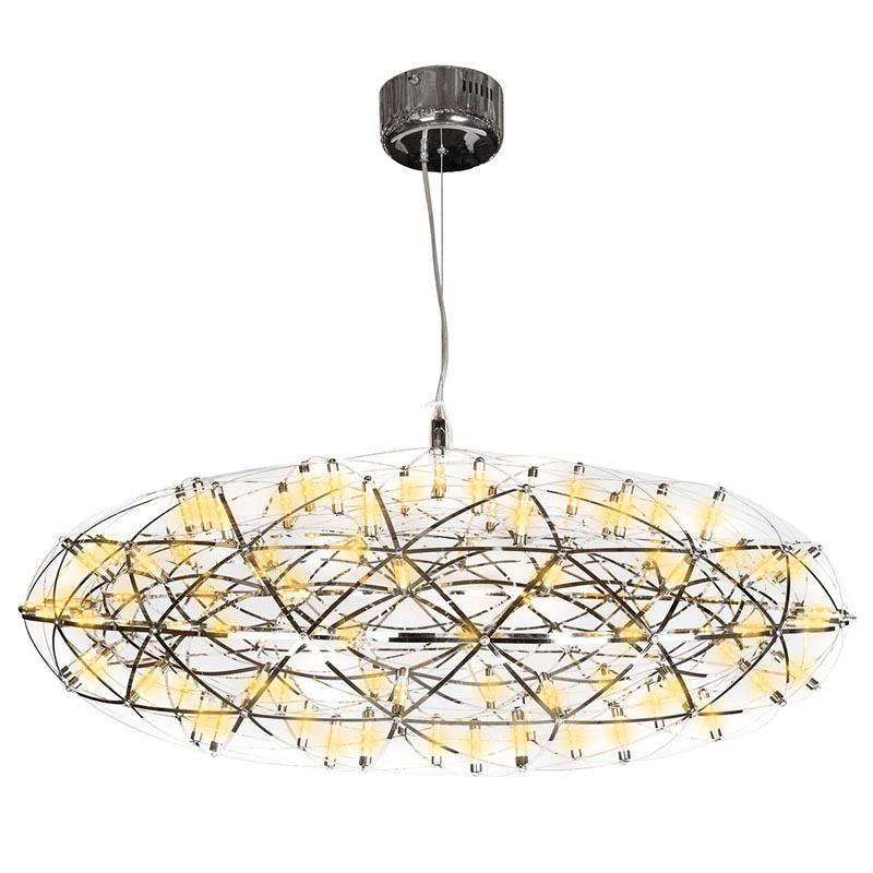 Люстра Moooi 3D Sphere Oval Yellow lamp L Хром в Волгограде | Loft Concept 