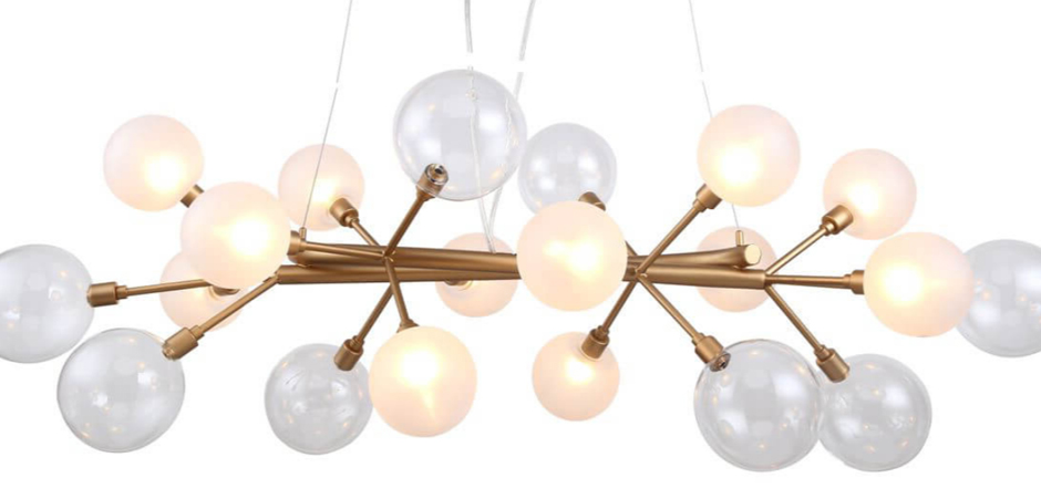 Люстра Berries Chandelier Rectangle White 100 Люстра Berries Chandelier Rectangle White 100 - Loft-Concept в Волгограде