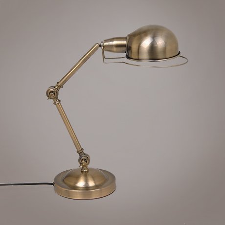 Настольная лампа Antic Work Table Lamp Латунь Античная полированная Настольная лампа Antic Work Table Lamp Латунь Античная полированная в Волгограде | Loft Concept