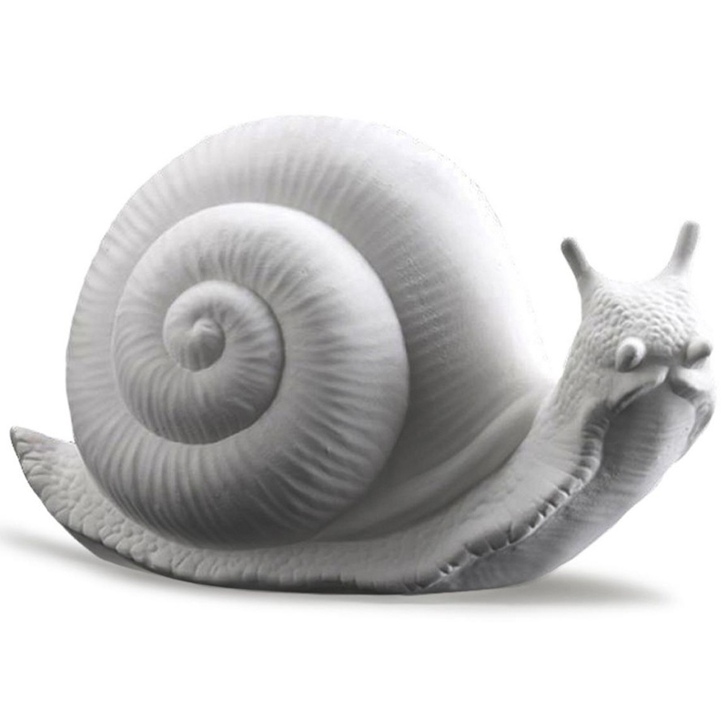 Статуэтка Abhika Snail Bisc. White Белый Статуэтка Abhika Snail Bisc. White Белый в Волгограде | Loft Concept
