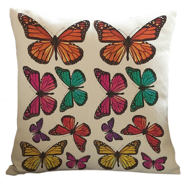 Декоративная подушка Butterfly #1 Мульти Декоративная подушка Butterfly #1 Мульти в Волгограде | Loft Concept