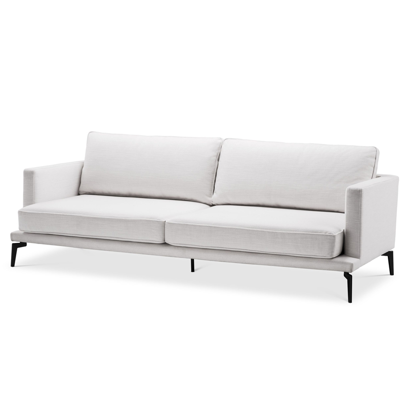 Диван Eichholtz Sofa Avenue 54 Белый Черный Диван Eichholtz Sofa Avenue 54 Белый Черный в Волгограде | Loft Concept