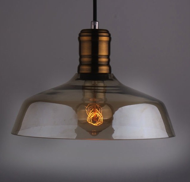 Подвесной светильник Loft Industrial French Retro Glass Прозрачный Подвесной светильник Loft Industrial French Retro Glass Прозрачный в Волгограде | Loft Concept