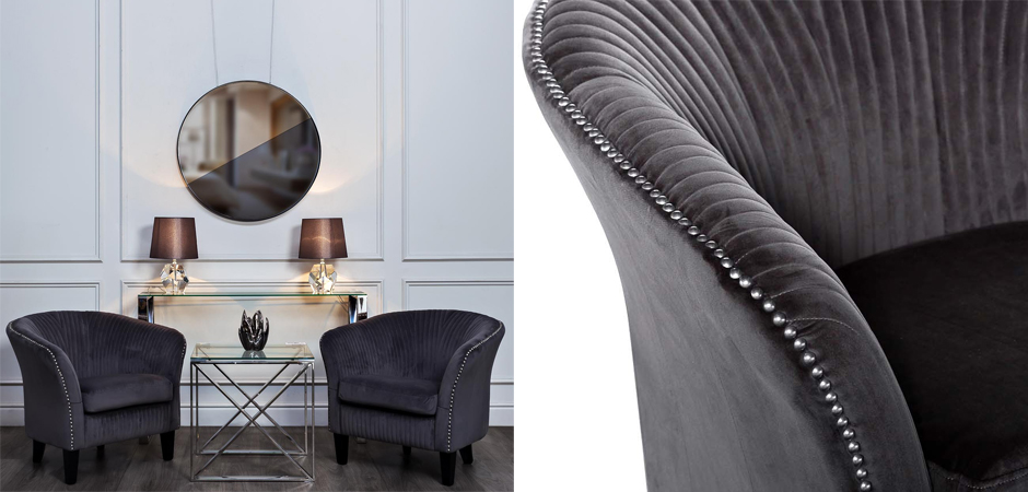 Кресло JackFlower Armchair grey - Loft-Concept в Волгограде