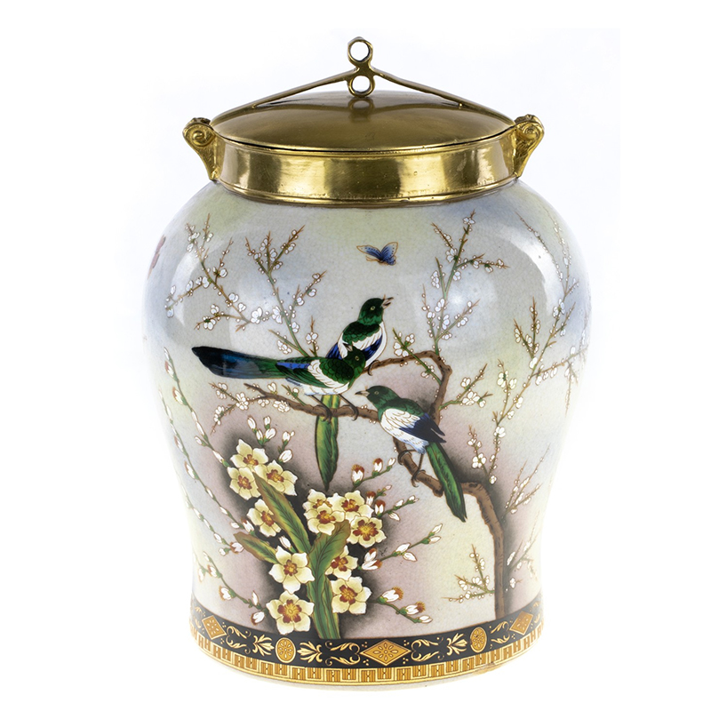 Ваза Magpies on Cherry Blossom Vase Золотой Мульти Ваза Magpies on Cherry Blossom Vase Золотой Мульти в Волгограде | Loft Concept