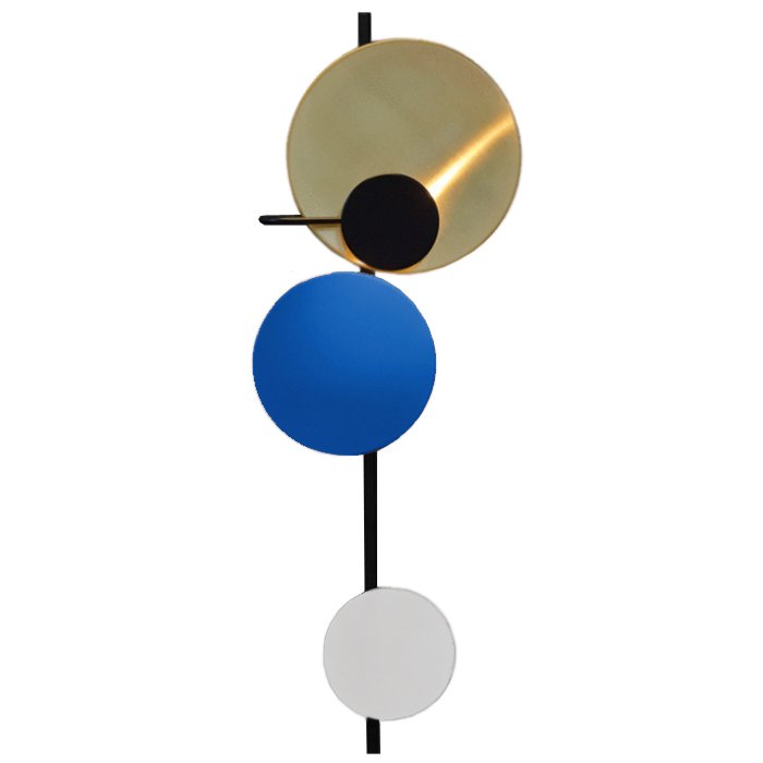 Бра PLANET LAMP METTE SCHELDE Латунь Белый Синий Черный Бра PLANET LAMP METTE SCHELDE Латунь Белый Синий Черный в Волгограде | Loft Concept