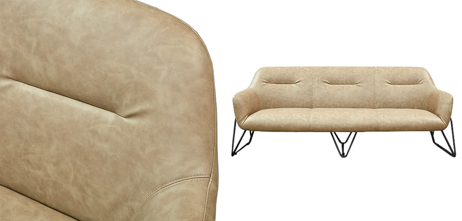Диван Triangular Legs Triple Sofa Диван Triangular Legs Triple Sofa - Loft-Concept в Волгограде