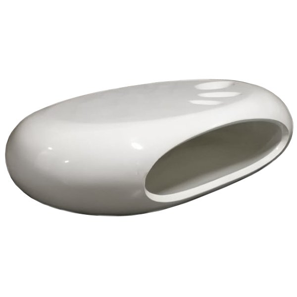 Кофейный стол Oval Capsule Белый Кофейный стол Oval Capsule Белый в Волгограде | Loft Concept