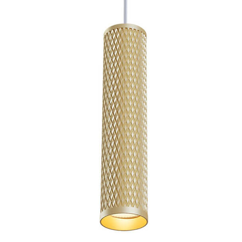 Подвесной светильник Trumpet tube gold rhombus Золотой в Волгограде | Loft Concept 