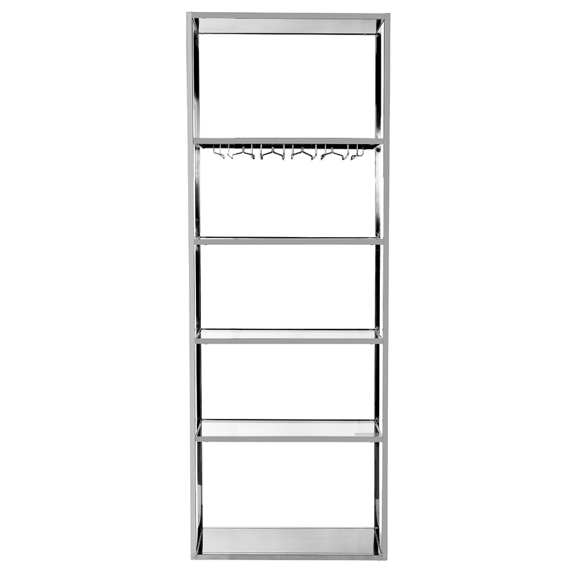 Стеллаж для хранения вина Raul Rack Chromium Прозрачный Хром Стеллаж для хранения вина Raul Rack Chromium Прозрачный Хром в Волгограде | Loft Concept