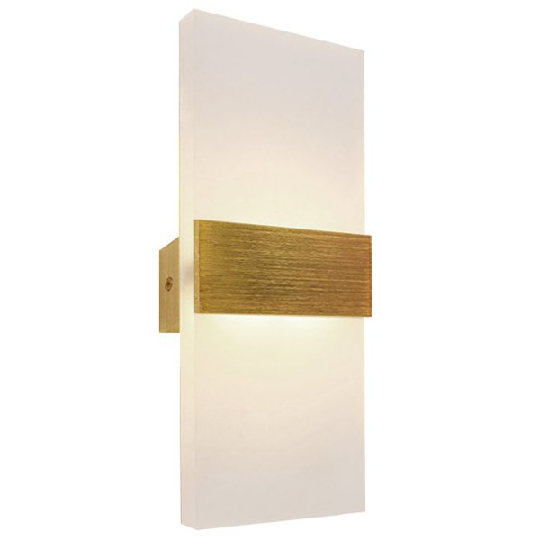 Бра Road Wall Light Gold Золотой Прозрачный белый Бра Road Wall Light Gold Золотой Прозрачный белый в Волгограде | Loft Concept