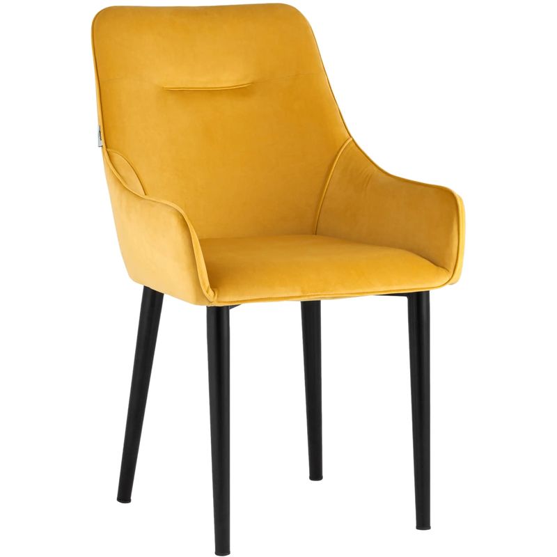 Стул Joan Chair Велюр Мандариновый Цвет Оранжевый Черный Стул Joan Chair Велюр Мандариновый Цвет Оранжевый Черный в Волгограде | Loft Concept