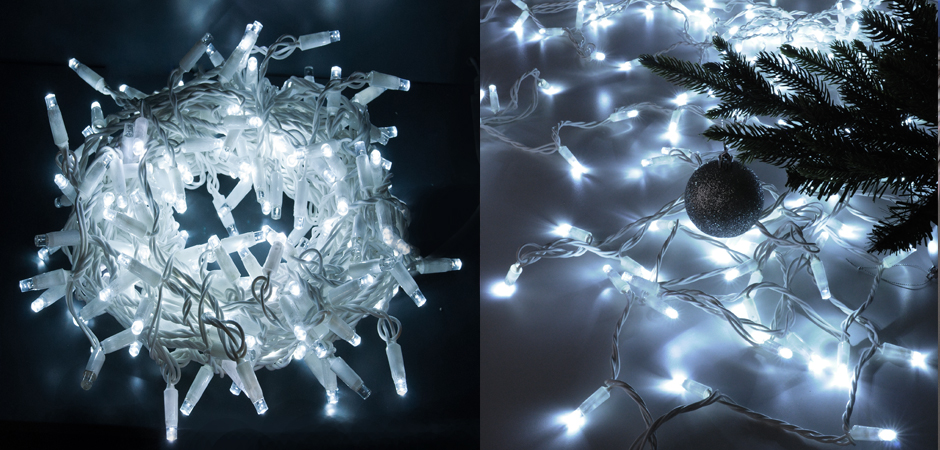 Гирлянда для улицы с Белым светом - Loft-Concept в Волгограде