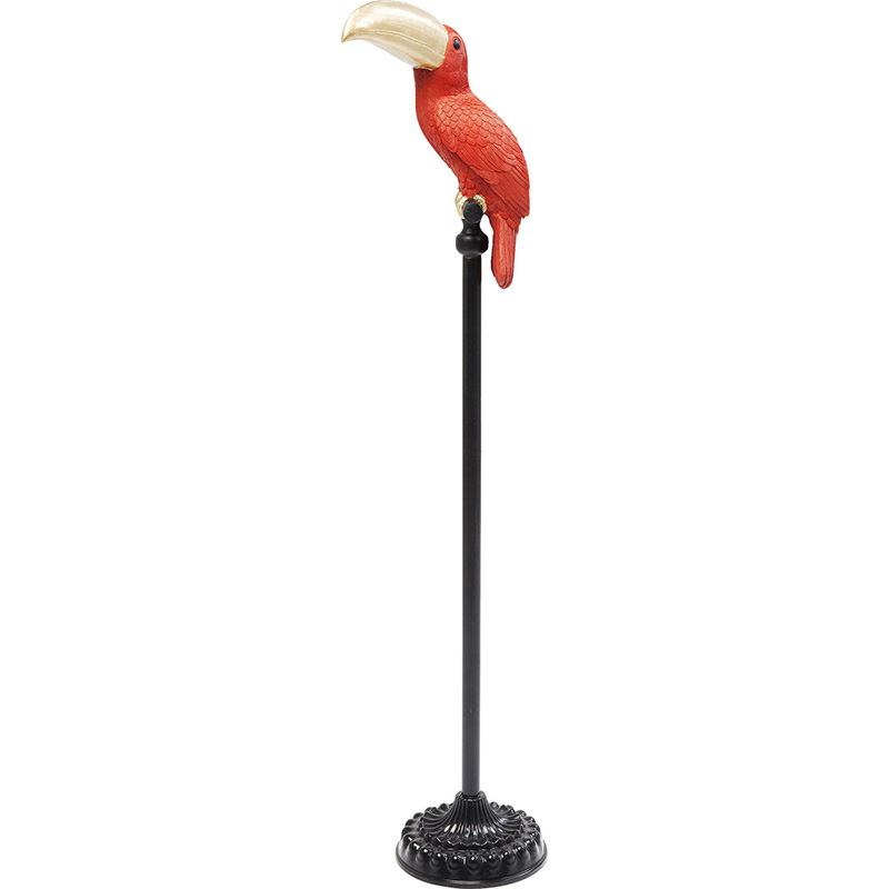 Статуэтка Red Tukan on a stand Красный Статуэтка Red Tukan on a stand Красный в Волгограде | Loft Concept