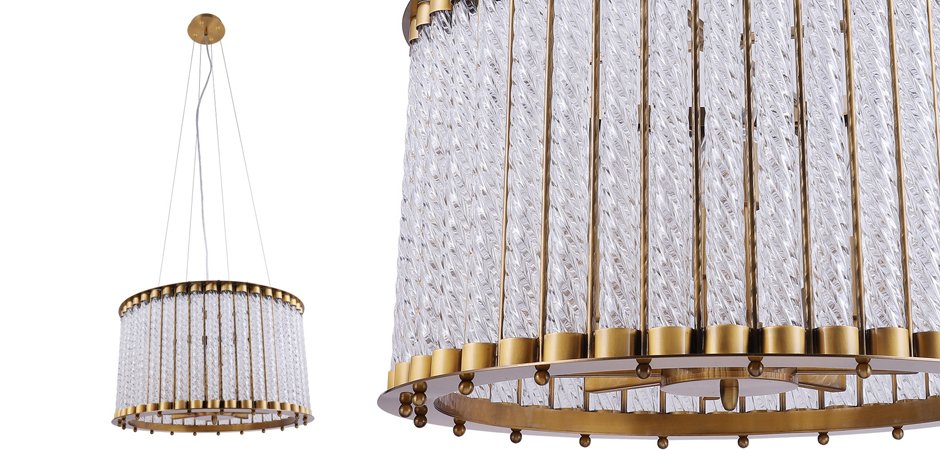Люстра Glass Spirals Люстра Glass Spirals - Loft-Concept в Волгограде
