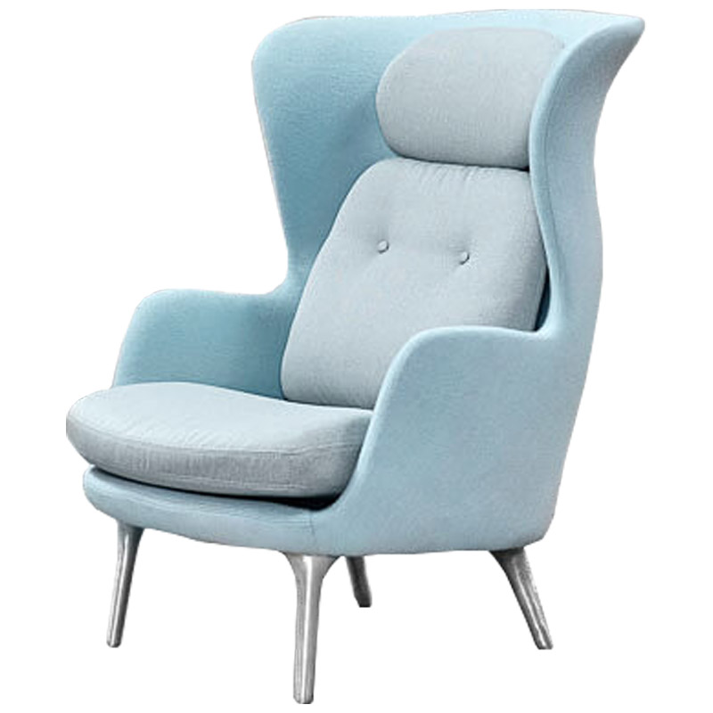Кресло Bento Chair Голубой пастельный Серебряный Кресло Bento Chair Голубой пастельный Серебряный в Волгограде | Loft Concept