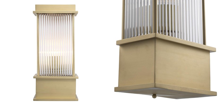 Бра Eichholtz Wall Lamp Jeremy Matte brass Бра Eichholtz Wall Lamp Jeremy Matte brass - Loft-Concept в Волгограде