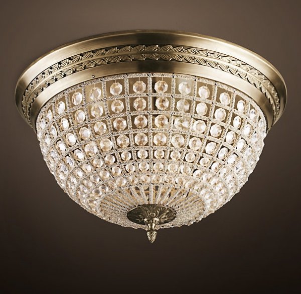 Потолочный светильник RH 19th c. Casbah Crystal Top 60 Темная бронза винтаж Потолочный светильник RH 19th c. Casbah Crystal Top 60 Темная бронза винтаж в Волгограде | Loft Concept