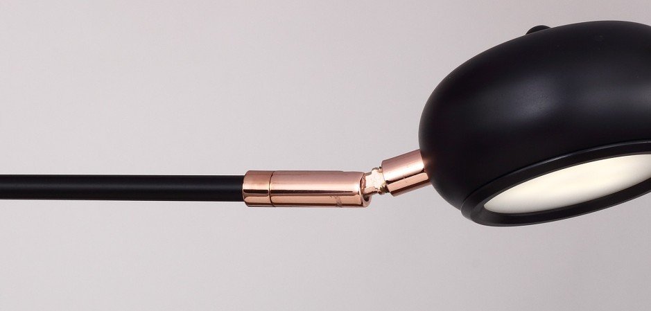 Люстра Curved Stix Chandelier 6 Black - Loft-Concept в Волгограде