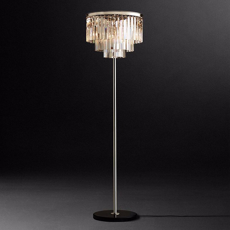 Торшер RH Odeon Floor Lamp Chrome Черный Мрамор Nero Хром Прозрачное Стекло Серый (Gray) Янтарь (Amber) Торшер RH Odeon Floor Lamp Chrome Черный Мрамор Nero Хром Прозрачное Стекло Серый (Gray) Янтарь (Amber) в Волгограде | Loft Concept