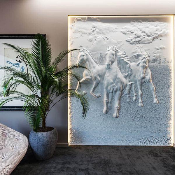 Барельеф HORSES Барельеф HORSES в Волгограде | Loft Concept