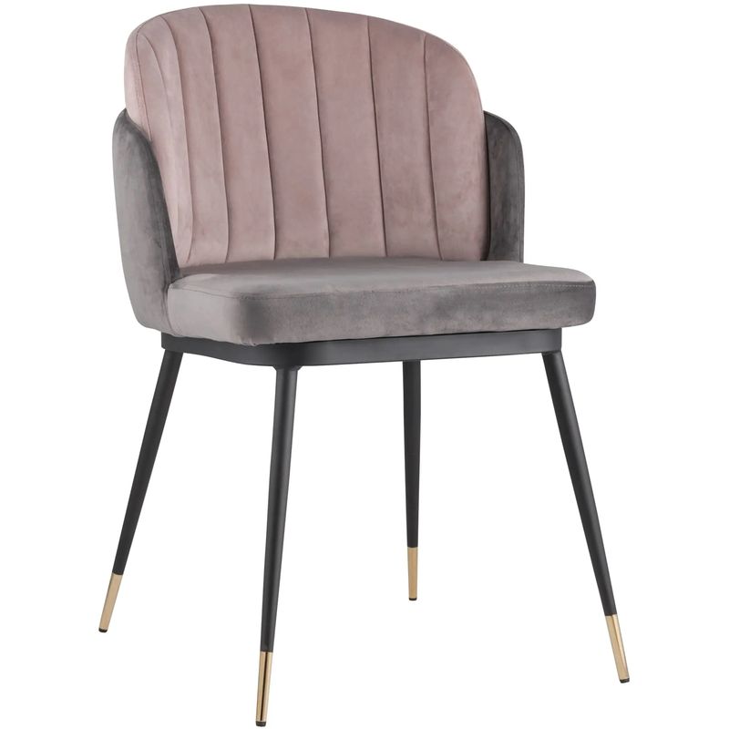 Стул Penelope Chair Серый цвет Розовый пастельный Серый Стул Penelope Chair Серый цвет Розовый пастельный Серый в Волгограде | Loft Concept