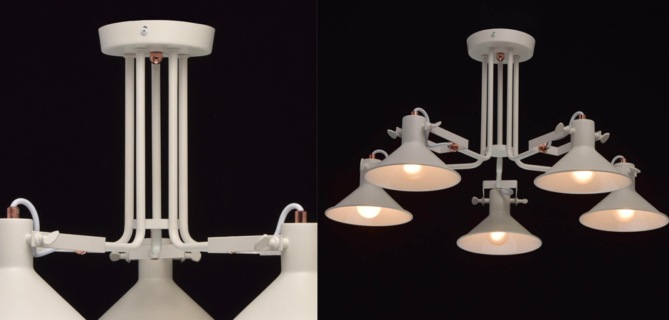 Потолочный светильник Rotating Light White Потолочный светильник Rotating Light White - Loft-Concept в Волгограде