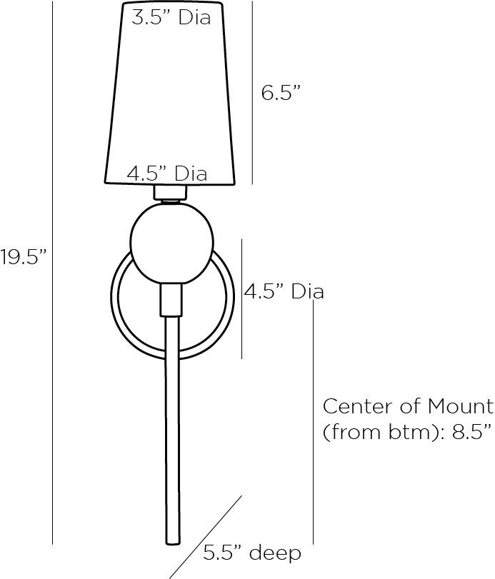 Бра Arteriors MENDEE SCONCE Бра Arteriors MENDEE SCONCE в Волгограде