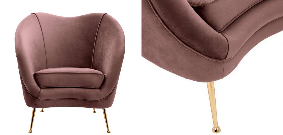 Кресло Eichholtz Chair Cambiano Rose Кресло Eichholtz Chair Cambiano Rose - Loft-Concept в Волгограде