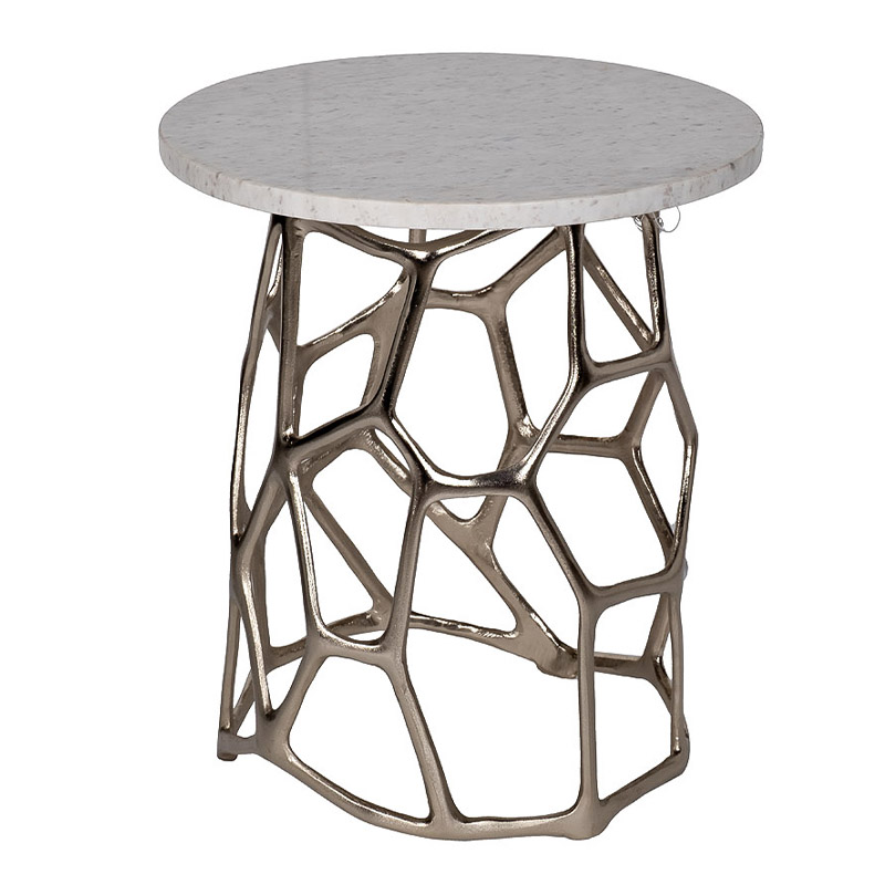 Приставной стол Lesley Cell Side Table Золотой Приставной стол Lesley Cell Side Table Золотой в Волгограде | Loft Concept