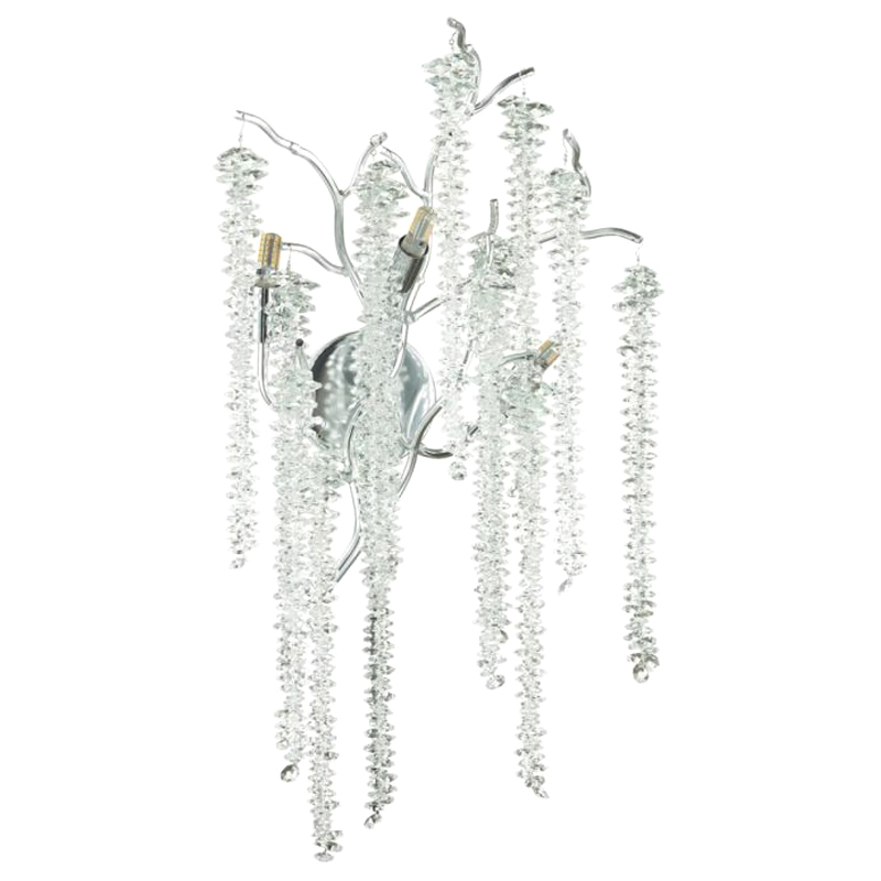 Бра Fairy Tree Silver на 3 лампы Серебряный Бра Fairy Tree Silver на 3 лампы Серебряный в Волгограде | Loft Concept