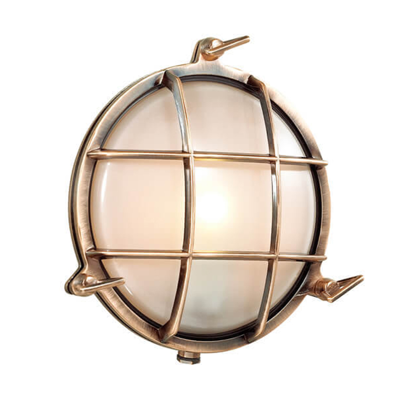 Бра Chestnut Mariners Copper Медь Прозрачный (Transparent) Бра Chestnut Mariners Copper Медь Прозрачный (Transparent) в Волгограде | Loft Concept